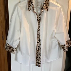 Sz 3 no iron shirt from Chicos
